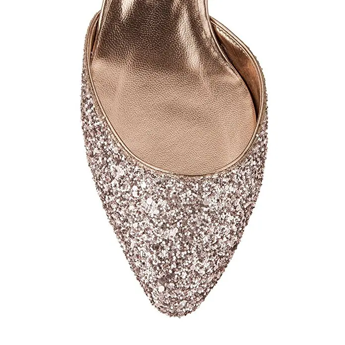 Первоначальное намерение элегантные женские босоножки с сияющими блестками, круглый носок квадратный каблук Сандалии золотые Серебристые туфли Женская обувь; большие американские размеры 4–15