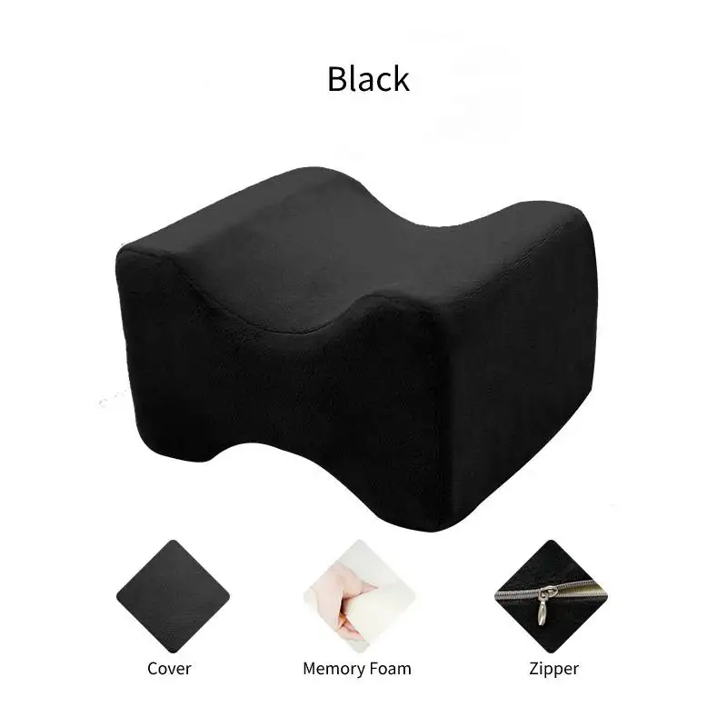

BEYOND CLOUD Orthopedic Memory Foam Knee Wedge Pillow Sleeping Sciatica Back Hip Joint Pain Relief Leg Pad Support Cushion 011