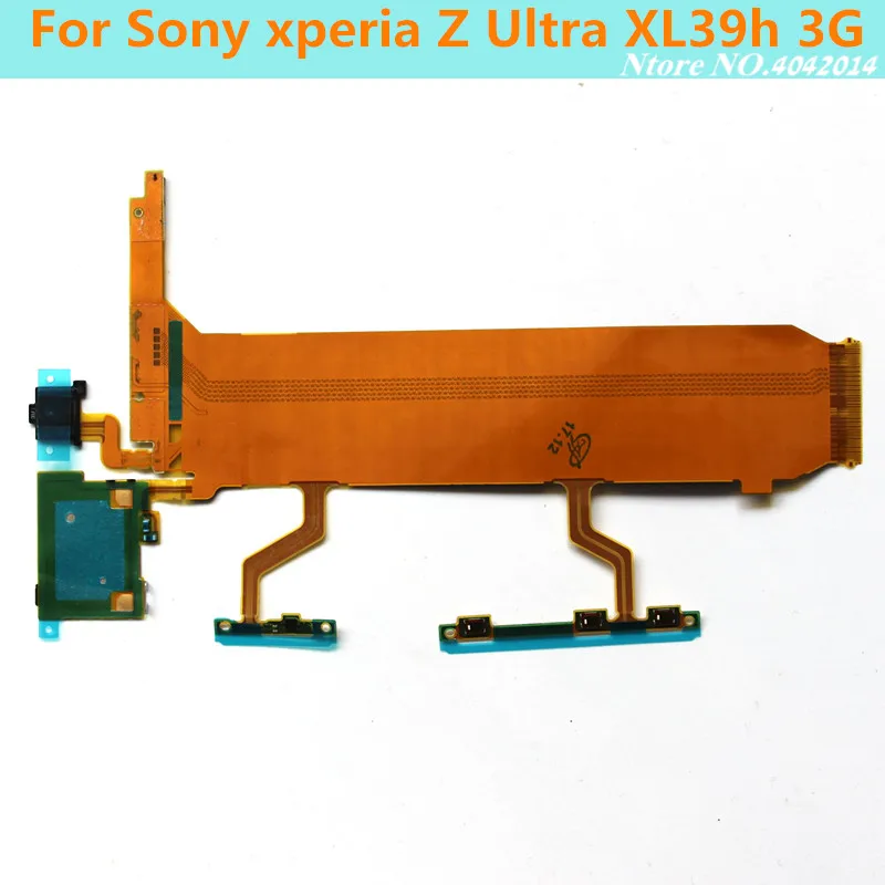 ЖК-материнская плата гибкий кабель для Sony xperia Z Ultra XL39h 3G C6802 C6803 C6806 C6833 Кнопка