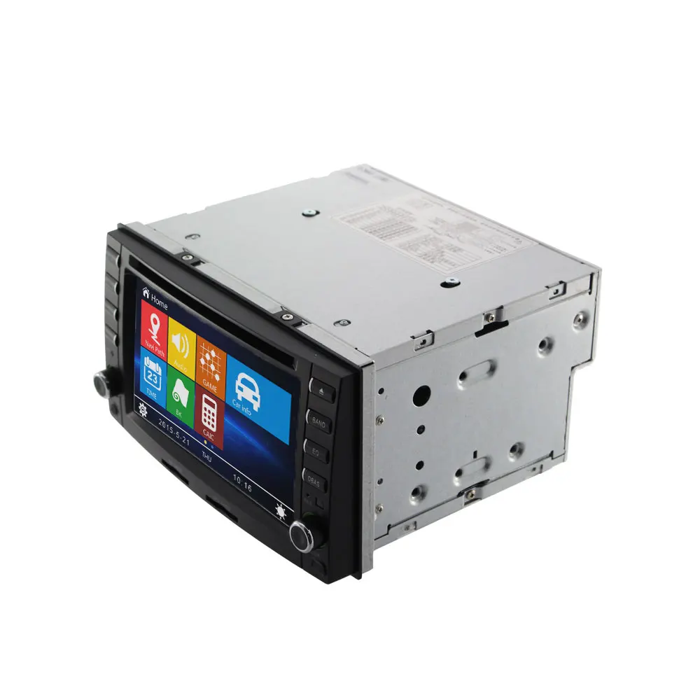 2 din ПК Автомобиля V CD dvd мультимедиа mp3 плеер для KIA Sportage Cerato Carens с GPS Navi Bluetooth IPOD
