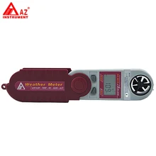 AZ-8910 измеритель скорости воздуха, тестер температуры и влажности, тестер температуры точки росы, тестер атмосферного давления тепловой индекс