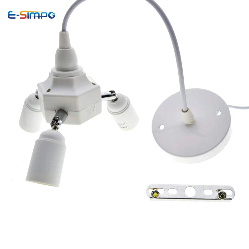 

High Quality E26 E27 Hanging Pendant Light Lamp Bulb Adapter Holder Socket Splitter 7 in 1 or 4 in 1 Adjustable