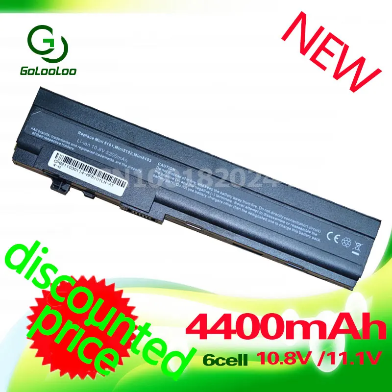 Golooloo 4400 мАч аккумулятор для ноутбука hp mini 5101 5102 5103 AT901AA HSTNN DB0G OB0F I71C IB0F UB0G 579027 001
