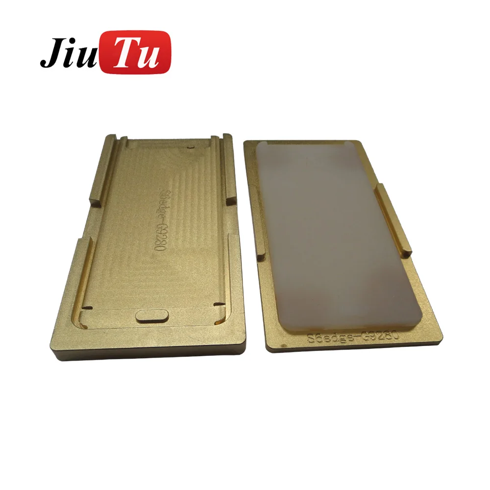 

2pcs/set Mobile Phone LCD Screen Separator Molds S6 Edge Curve Screen Lamination Mould + Alignment Mold Jiutu