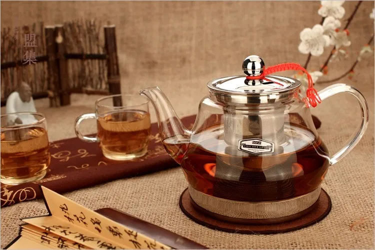 Термостойкий стеклянный чайник электромагнитная печь Многофункциональный чайники чайник для индукционной плиты