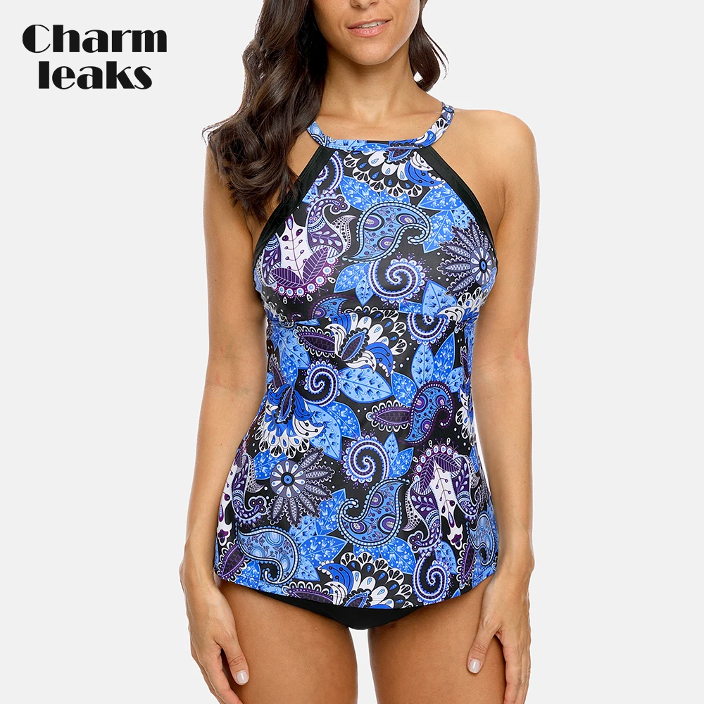 women's high neck swimsuit