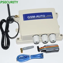 Водонепроницаемый IP65 4G GSM и SMS ворот открывания двери GSM 4G пульт дистанционного управления модульная коробка(реле управления) 100 пользователей 2 реле