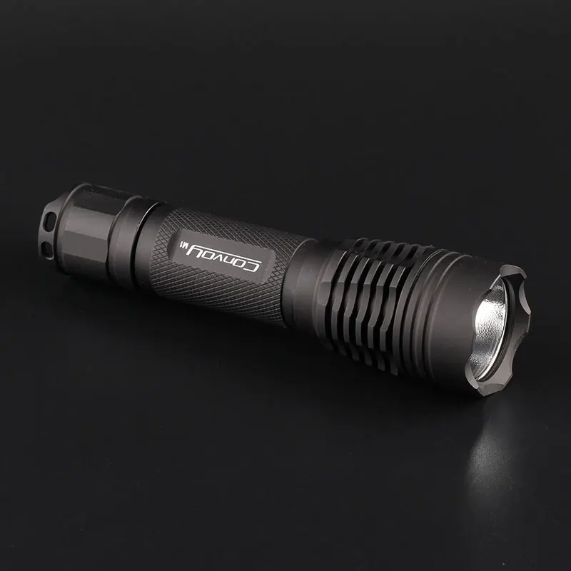 Конвой M1 светодио дный фонарик L2 U2 1A 1000LM 2 группа 3/5 режим Факел flashlightby 18650 Батарея