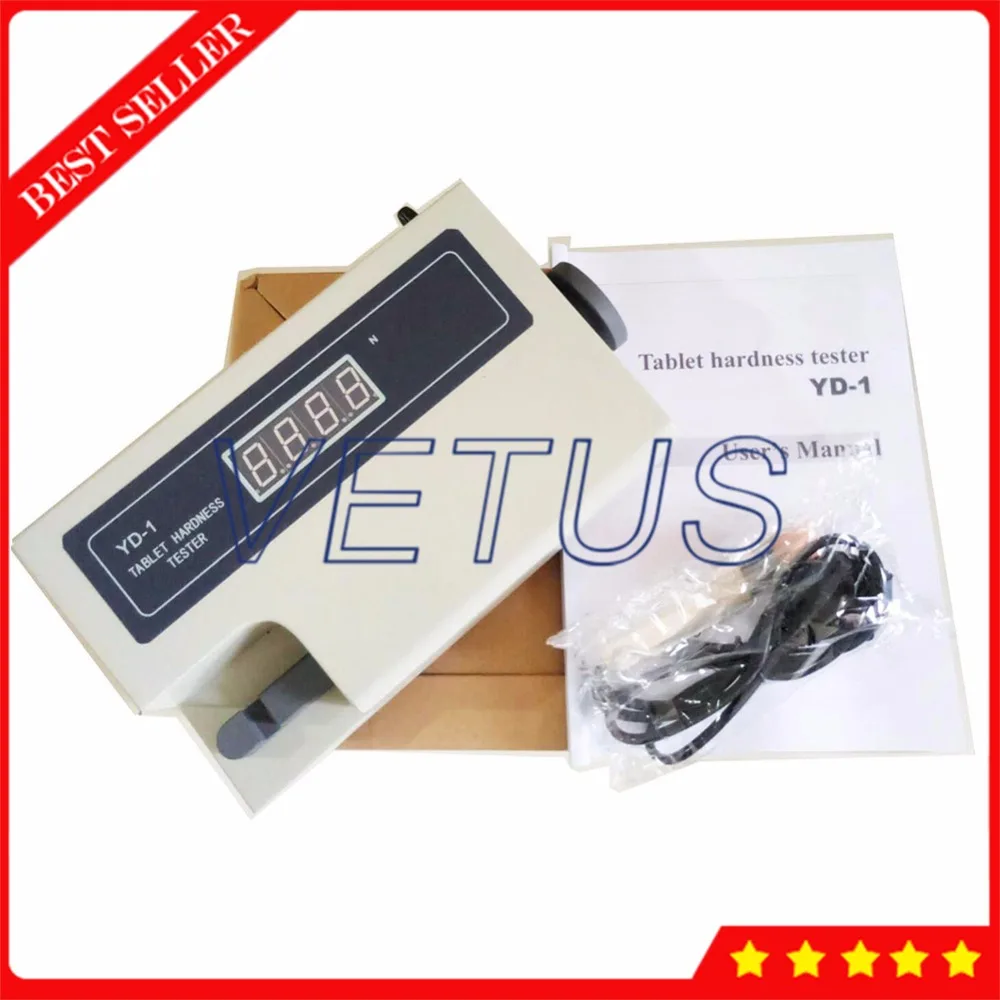 

Physical Durometer Measuring Instrument YD-1 Digital Tablet Hardness Tester Equipment with Display N or Kg