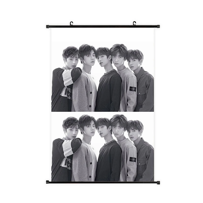 

2019 TXT Mini Wall Scroll Poster New Album Picture Painting Stationery Set