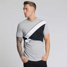 Новые мужские футболки для бега быстросохнущие спортивные, облегающие спортивные баскетбольные тренировочные мужские джоггеры с короткими рукавами футболки