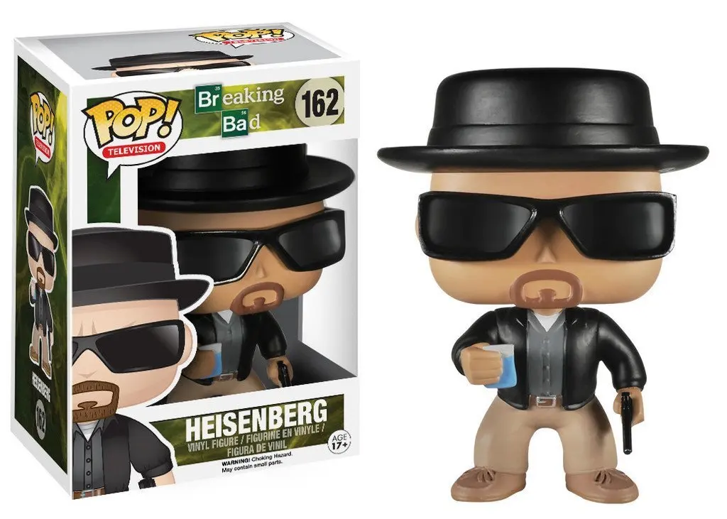 

Official Funko pop TV: Breaking Bad - Heisenberg Vinyl Action Figure Collectible Model Toy with Original Box