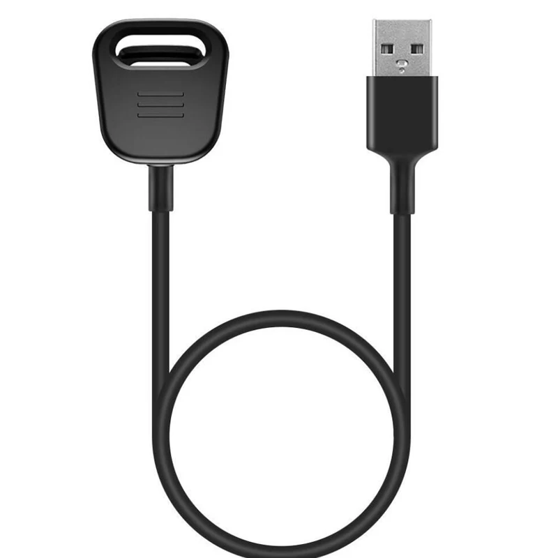 

55cm USB Charging Cable Cord Replacement Clip Dock Charger Adapter Wire for Fitbit Charge 3 charge3 Smart Bracelet Wristband