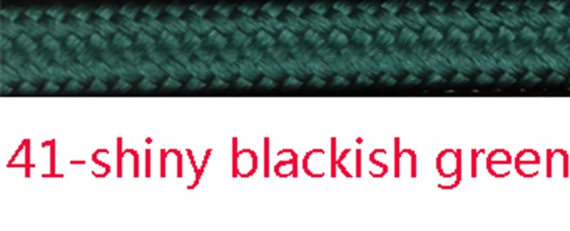2 м 3 м 5 м 10 м VDE 2 ядра винтажный ТЕКСТИЛЬНЫЙ ШНУР красочный плетеный кабель гибкий шнур питания Электрический провод - Цвет: 41shinyblackishgreen