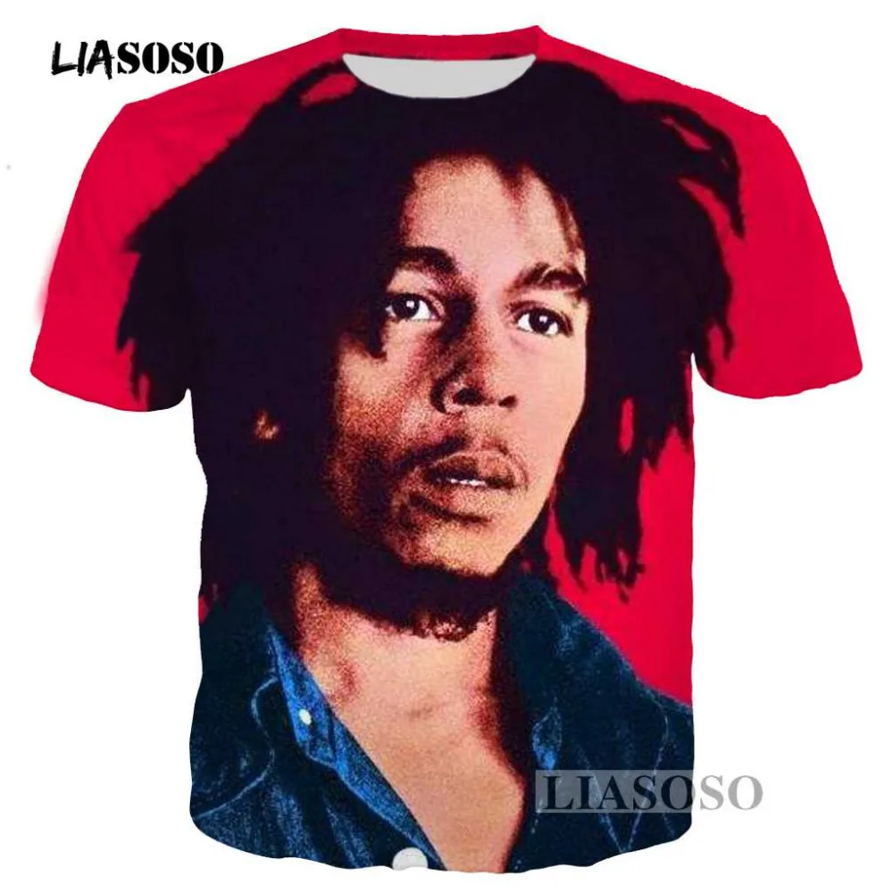 Мужская и Женская Повседневная футболка с круглым вырезом LIASOSO в стиле хип хоп 3d