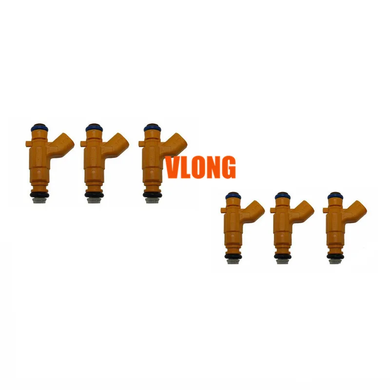 

6Pcs Fuel Injectors For Opel Saab LP9 A28NET Z28NET B284 2.8 Turbo 0280156129