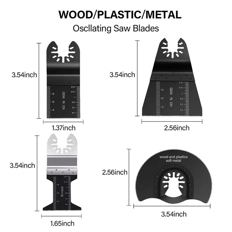 Лезвия для маятниковой пилы, пилы универсальные Мультитул лезвия металлическая деревянная пластиковая БЫСТРОРАЗЪЕМНАЯ режущая лопасть