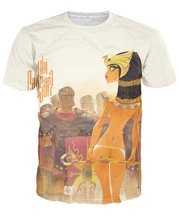 Egyptian queen soldiers T-Shirt cartoon 3d print summer tee sexy t shirt for women/men casual clothes Plus size S-5XL R792