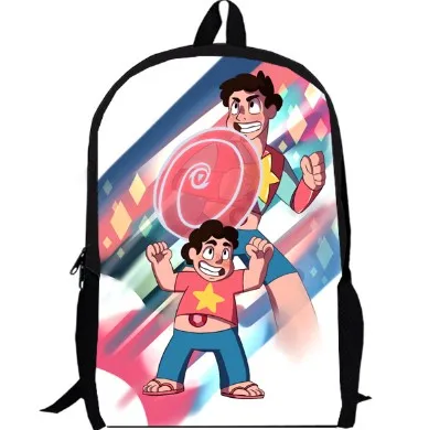 17inch steven backpack kids cartoon school bag movie anime women cartoon school kid