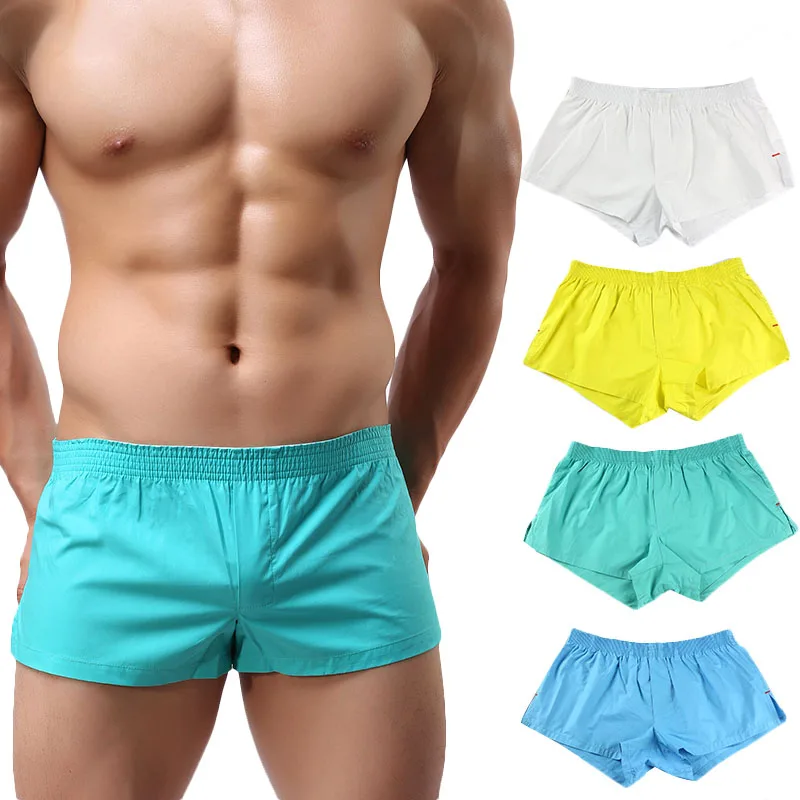 2017 thermal Underwear Men male panties cotton Sexy men's boxer Shorts