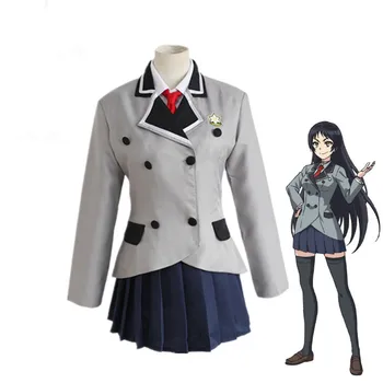 

Shimoneta to Iu Gainen ga Sonzai Shinai Taikutsu na Sekai Sox Cosplay Kajo Ayame Anna Nishikinomiya School Uniforms Women Set