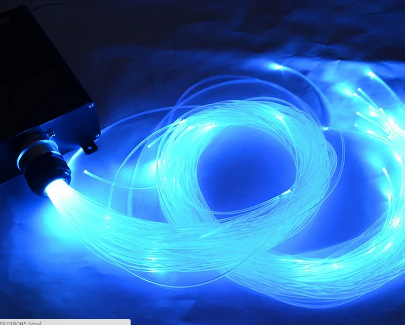 50~ 100 шт X 1 мм X 4 м длинный конец светящийся кабель освещения PMMA Пластиковый оптоволоконный кабель для звездного потолочного света