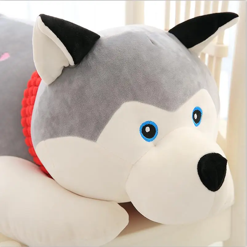 Kawaii! Новое поступление 45 см супер мило моделирование хаски собаки кукла плюшевые игрушки подарки для детей