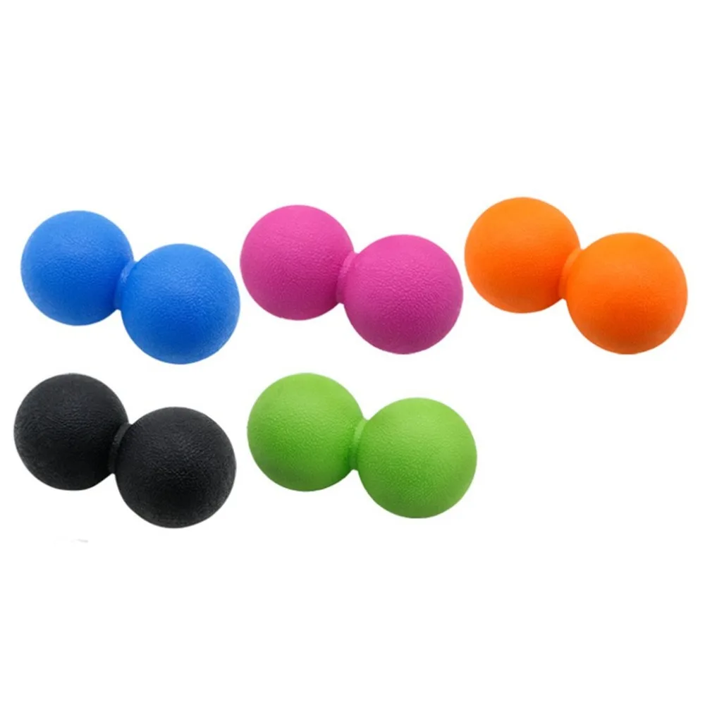 

TPE Peanut Fascia Massage Relax Muscle Gym Release Fitness Peanut Massage Ball Fascia Massager Roller Pilates Yoga