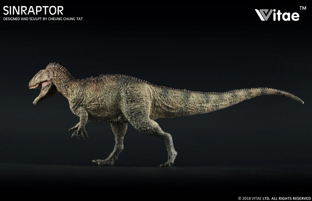 2018 жизненная модель динозавра Юрского периода животного Chilantaisaurus tashuikouensis