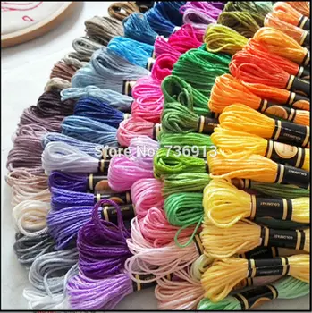 

Total 447 Pieces Embroidery Floss Yarn Thread--You Can Choose Any Colors And Quantity