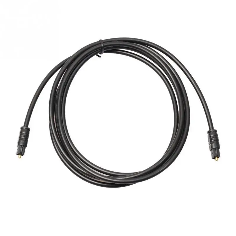 Цифровой оптический аудио кабель Toslink позолоченный 1 М 1,5 м 2 м 3/5 м 10 м 15 м 20 м SPDIF MD DVD позолоченный кабель Высокое качество#2
