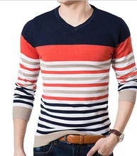 FGGS Hohe Qualität Casual Pullover Männer Pullover winter Stricken langarm v-ausschnitt dünne Strickwaren Pullover