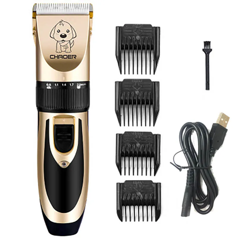 

Rechargeable Low-noise Cat Dog Hair Trimmer Electrical Pet Hair Clipper Remover Cutter Grooming Pets Haircut Machine