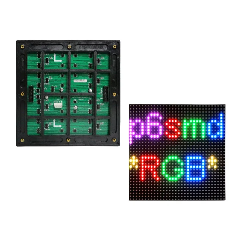 P6 SMD3535 32*32 пикселей водонепроницаемый модуль 192*192 мм полноцветный открытый