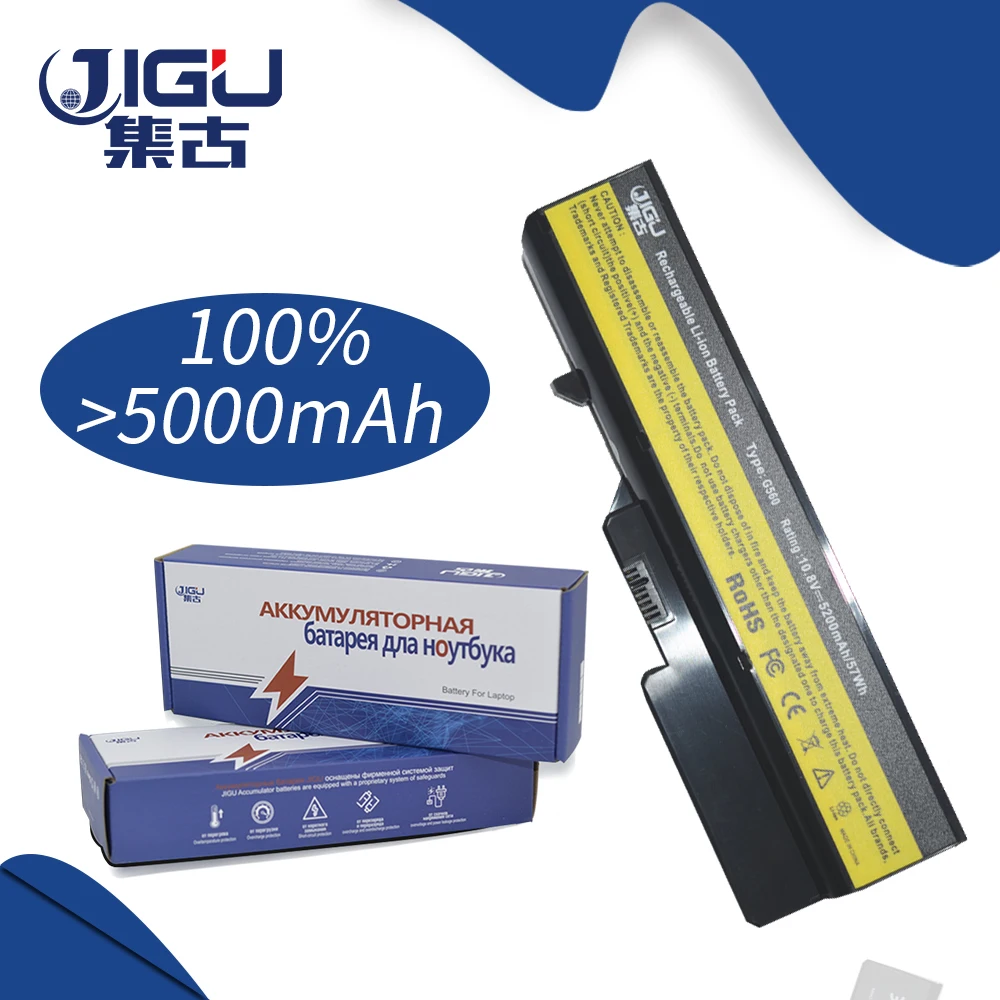 Аккумулятор для ноутбука JIGU Lenovo IdeaPad G460 G465 G470 G475 G560 G565 G570 G575 G770 Z460 L09M6Y02 L10M6F21