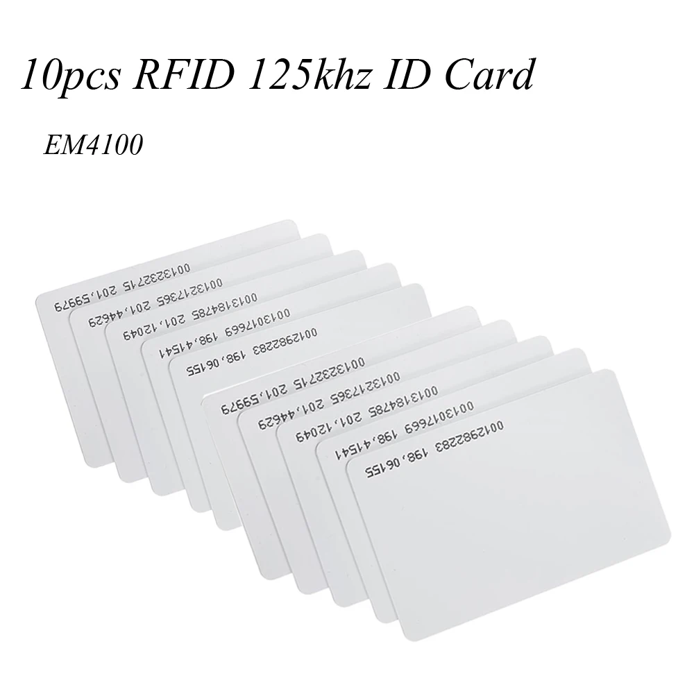 RFID 125 кГц карты бесконтактного ID Контроля Доступа EM4100|rfid 125khz|card proximityrfid 125khz card |