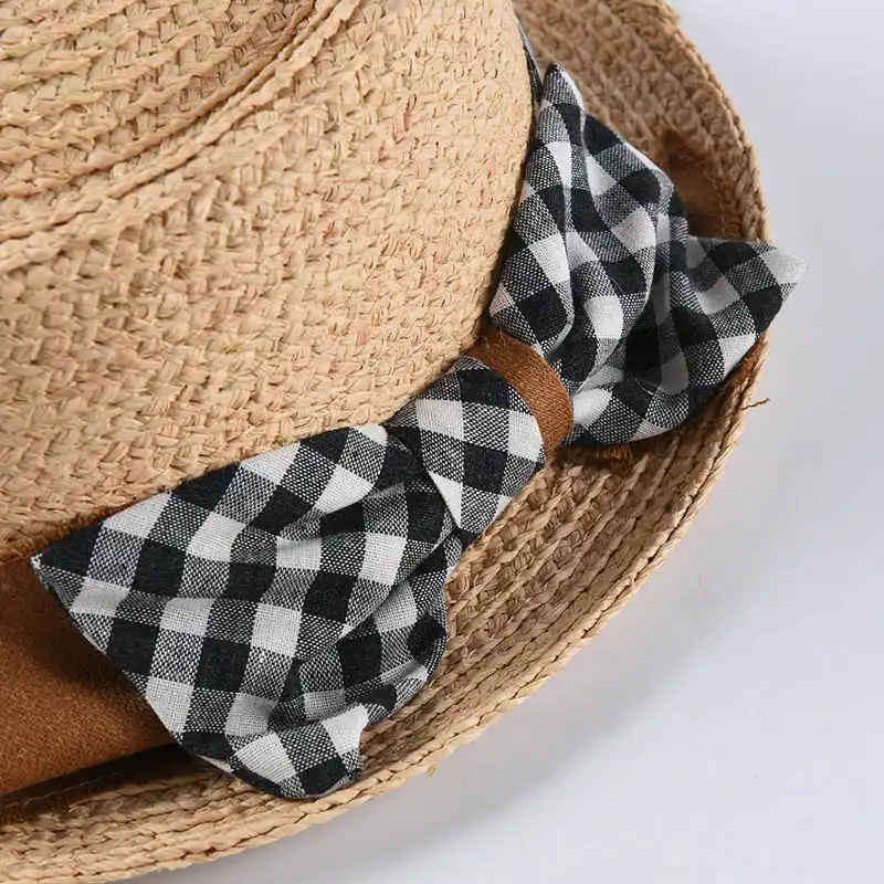 plaid pork pie hat