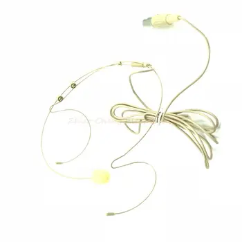 

4Pcs Original Flesh Colour Mini XLR 4 Pin TA4F 4PIN Connector Earhook Headset Microphone For SHURE Wireless BodyPack Transmitter