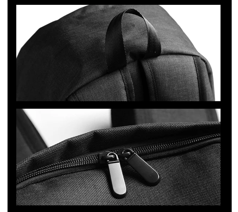 Attack on Titan Creative Zippered Ripper Backpack Oxford Shoulder Bag