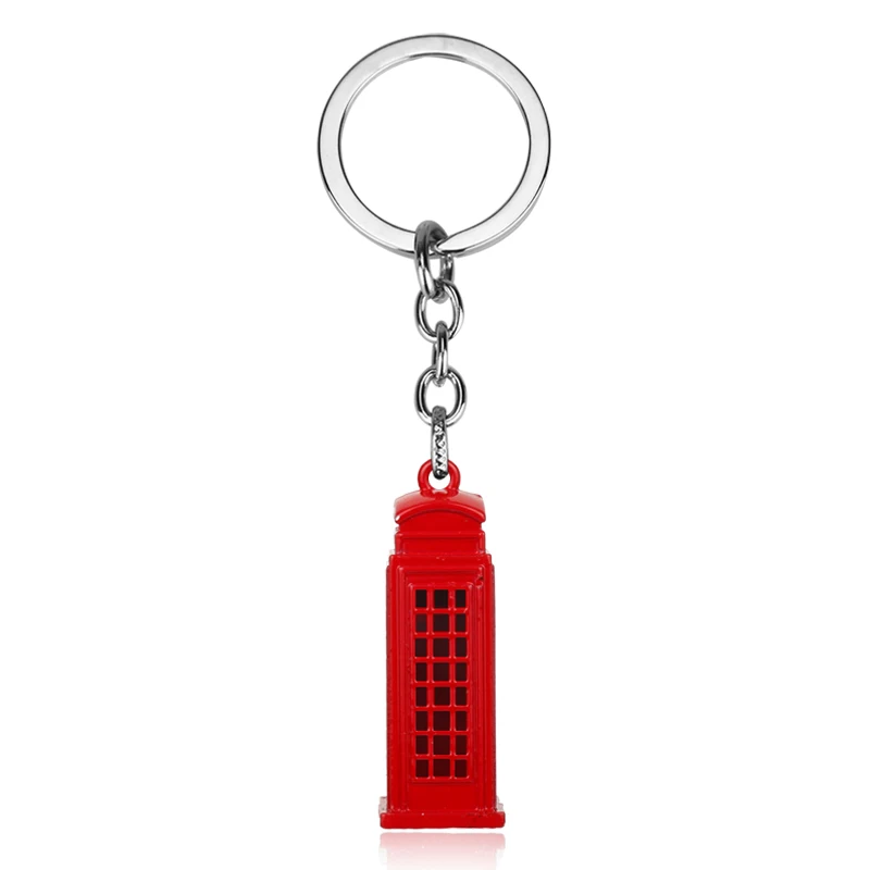 

dongsheng Doctor Who Keychain Red Enamel Dalek Tardis Police Box Keychain Metal Key Rings For Men Women Car Keychain -50