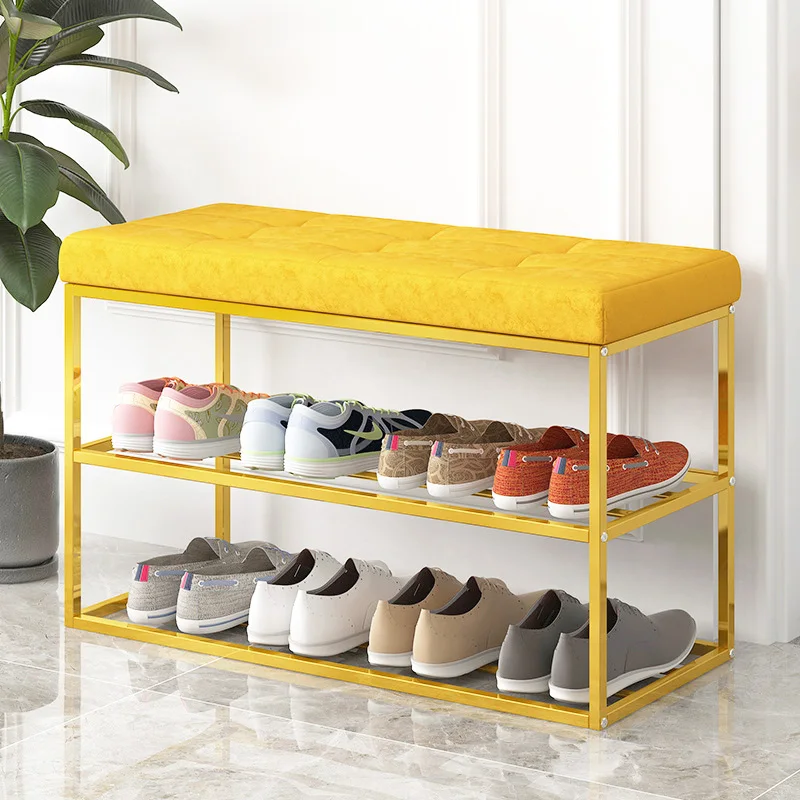 حذاء مقاعد البدلاء إطار فولاذي مع المخملية وسادة غرفة المعيشة مدخل خزانة خذاء الأزياء حذاء رف طاولة طعام كرسي الأثاث حذاء مقاعد البدلاء إطار فولاذي مع المخملية وسادة غرفة المعيشة مدخل خزانة خذاء الأزياء حذاء رف طاولة طعام كرسي الأثاث