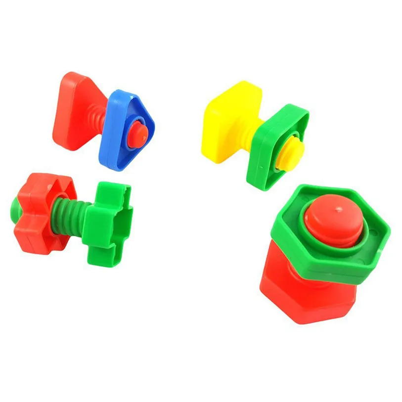 4 шт. игрушка для попугаев жевательные кусачки качели клетка гайки болты винтовая