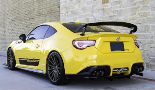 Углеродного волокна/ABS заднего крыло багажника спойлер подходит для TOYOTA GT86 GT 86 2012