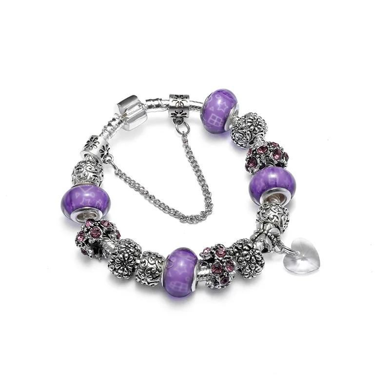 

Wholesale Hot Sale Star Beads Charms Bracelets & Bangles Fashion Bracelets for Women Diy Jewelry Women Gift Drop Shipping