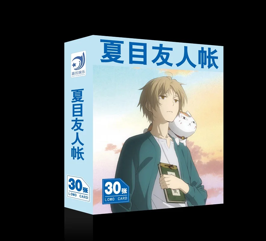 30 листов/Набор Аниме Natsume Yuujinchou Lomo открытка мини открытка поздравительная открытка с сообщением рождественские подарки - Цвет: B