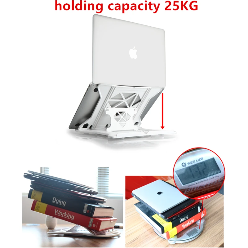 Foldable Adjustable ABS Laptop Stand Holder 11-17 \ Foldable Adjustable ABS Laptop Stand Holder 11-17 \