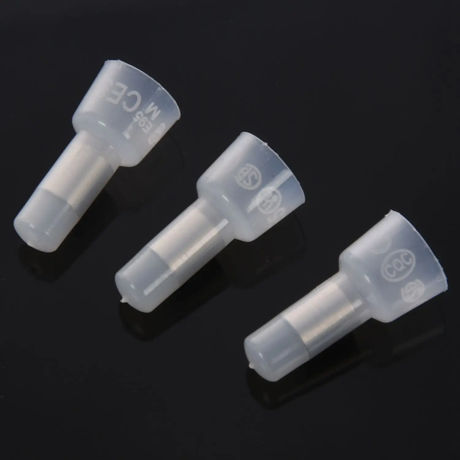 ELEG-100pcs нейлон закрытый торцевой колпачок изолированный соединительный провод обжимной терминал