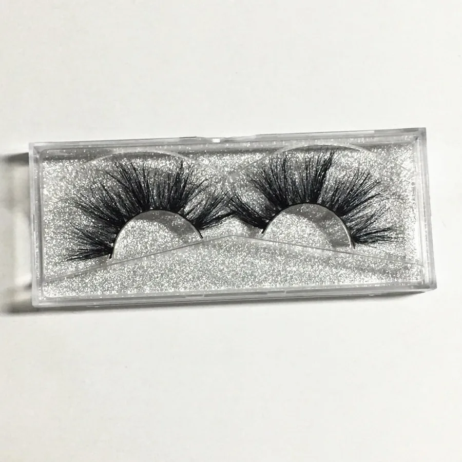 

25mm Mink Lashes 3D Mink Eyelashes 100% Handmade False Lashes Reusable False Eyelashes Natural Eyelashes Extension Wispy Lashes