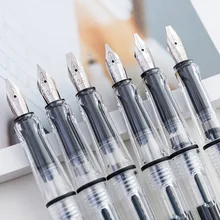 6 pièces Calligraphie Parallèle Stylo 0.7mm 1.1mm 1.5mm 1.9mm 2.5mm 2.9mm Stylo Plume pour Lettre Gothique Calligraphie Stylos Papeterie