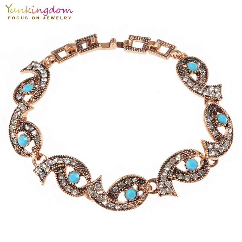 Yunkingdom, дизайнерский браслет с цифрой 6, богемные этнические Винтажные Ювелирные изделия, браслеты для женщин и мужчин, браслет, браслеты, дамские